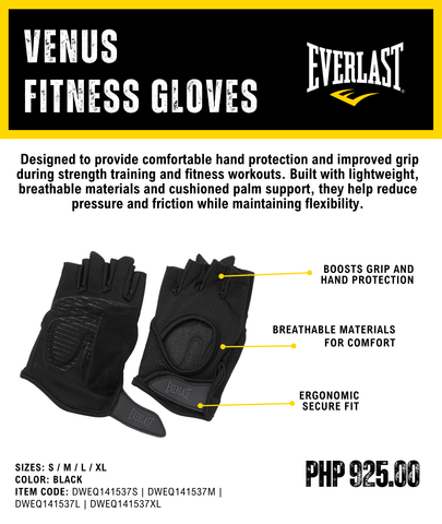 Everlast Venus Fitness Gloves