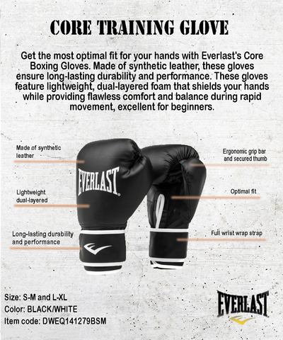 Everlast Core Training Boxing Gloves