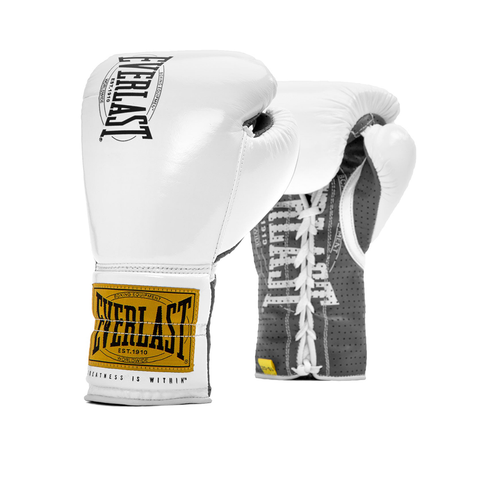 Everlast 1910 Classic Fight Gloves - White