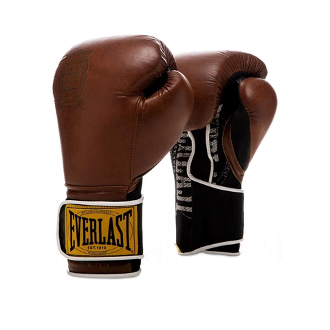 Everlast 1910 Classic Training Gloves - Brown